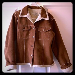 Suede looking jacket